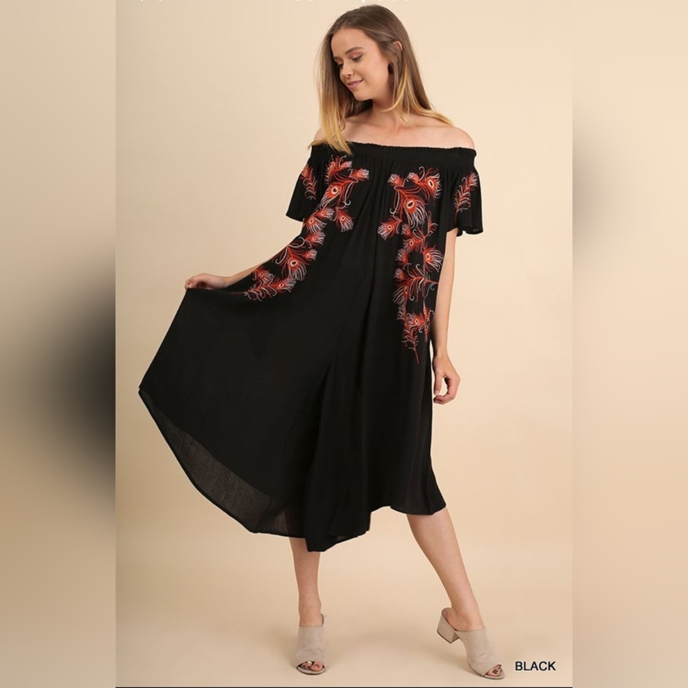 Off shoulder Wide legged Jumpsuit S/M